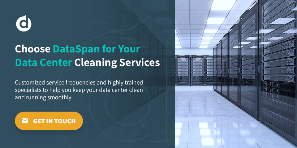 dataspan provides data center cleaning